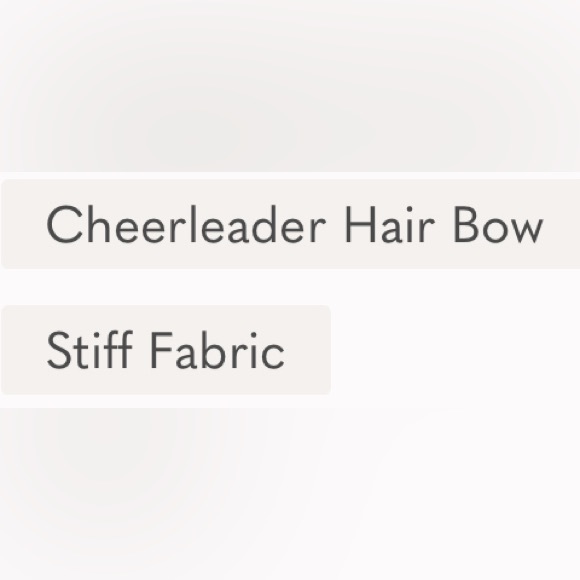 Large Cheer Bow, Red White and Blue, Sparkling colors with Rhinestones - Picture 3 of 3